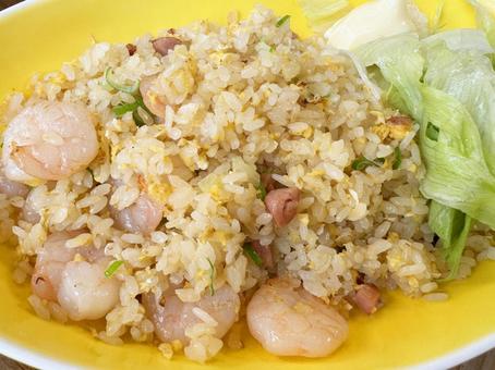 チャーハン 海老チャーハン,えびチャーハン,炒飯の写真素材