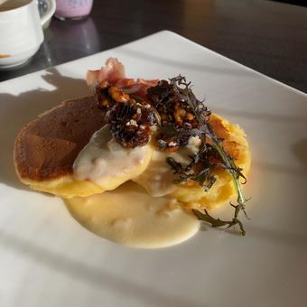 パンケーキ パンケーキ ホットケーキ,パンケーキ,おやつの写真素材