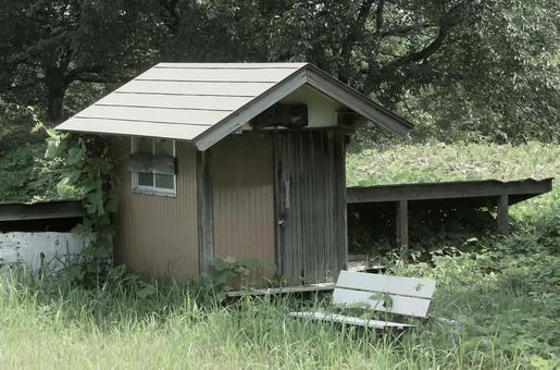 放棄小屋 放棄小屋 小屋,納屋,ボロ小屋の写真素材