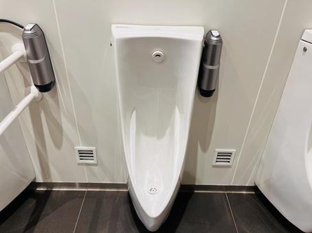 公衆トイレ トイレ,公衆トイレ,小便器の写真素材