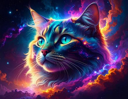 宇宙猫 宇宙猫の写真
