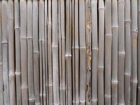 Photo, bamboo, wall, fence, 