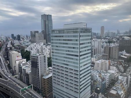 六本木の風景 六本木,ビル群,ビルの写真素材