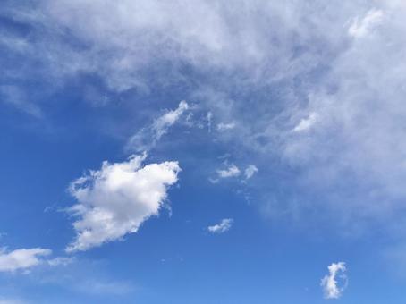 爽やかな青空 爽やかな青空の写真
