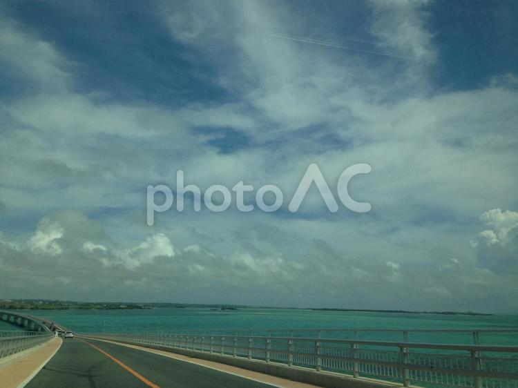 伊良部大橋 伊良部大橋,伊良部島,沖縄の写真素材