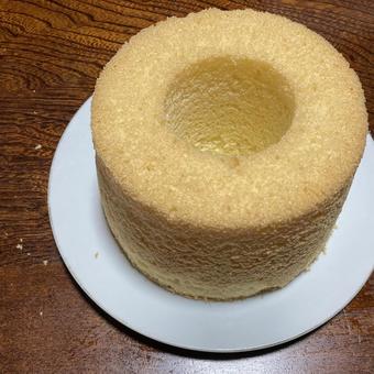 Whole size chiffon cake, JPG