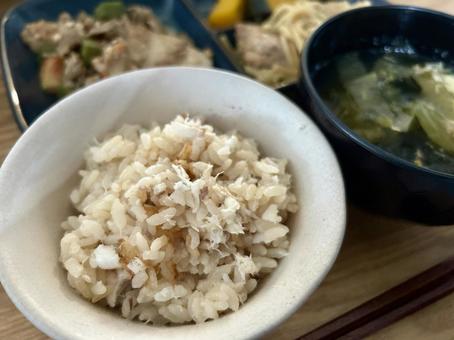 鯛めしの定食 鯛めしの定食の写真