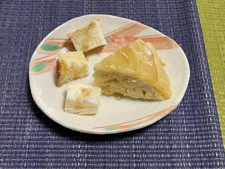 おやつ 食事,アップルパイ,ケーキの写真素材