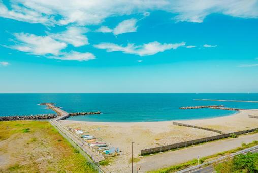 【新潟】日和山浜海水浴場 【新潟】日和山浜海水浴場の写真