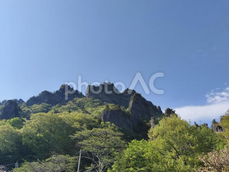 山並みの風景 風景,山並み,自然の写真素材