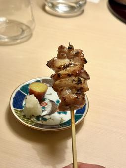 西京焼き 西京焼き,もも,焼き鳥の写真素材