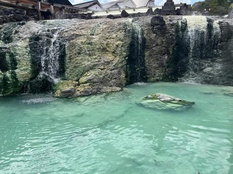 草津温泉 草津温泉 湯畑,草津,温泉の写真素材