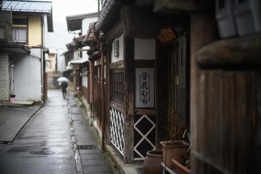 郡上市の町並み 郡上市の町並み 郡上市,郡上八幡,町並みの写真素材
