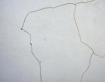 壁、割れ目、家、老朽化、室内、白壁3 壁,割れ目,家の写真素材