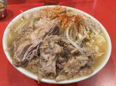 二郎系ラーメン ラーメン,二郎系,二郎の写真素材