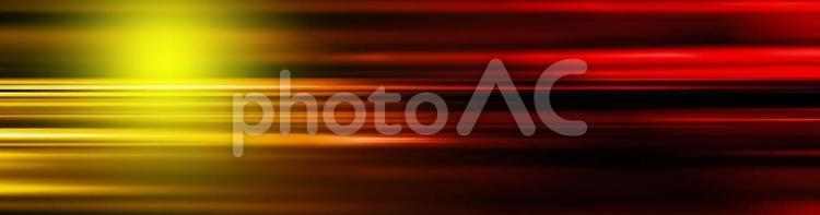 赤色とオレンジ色のアブストラクトバックグラウンドイメージ サイバー,横長,赤色の写真素材