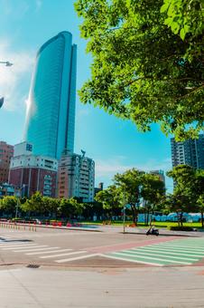 【台湾】台中の夏の風景 2025 【台湾】台中の夏の風景 2025 台中,街並み,風景の写真素材
