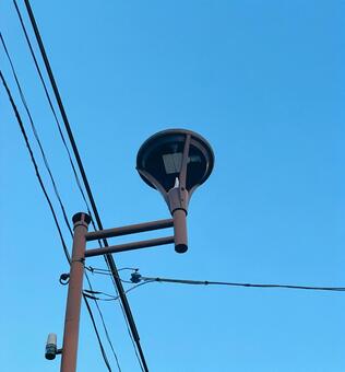 街灯 街灯,電灯,街路灯の写真素材