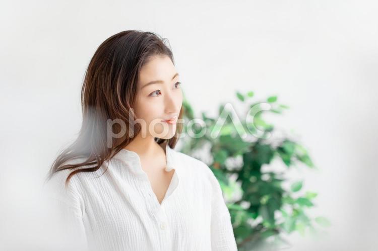 女性のイメージ 美容,女性,スキンケアの写真素材
