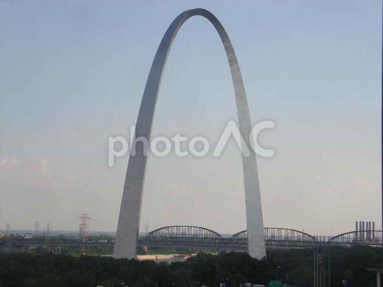 ゲートウェイアーチ セントルイス,missouriの写真素材