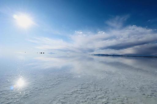 ウユニ塩湖 ウユニ塩湖 風景,景色,海外の写真素材
