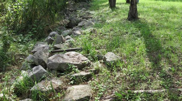 Photo, sakamoto castle, mitsuhide aki, lake biwa, 