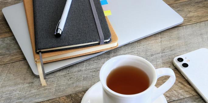 Photo, business scene, vacation time, break time, 