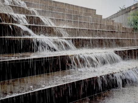大雨の階段_AS000006 大雨の階段_AS000006の写真
