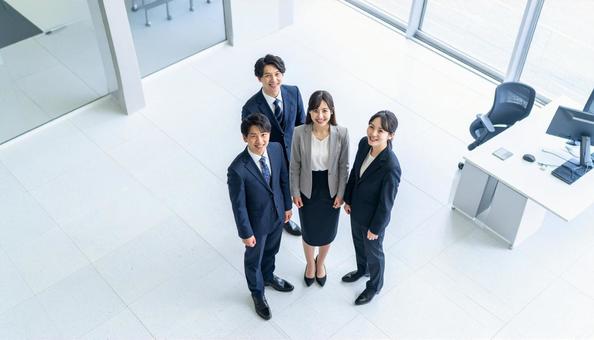 チームワークビジネスマン チームワークビジネスマンの写真
