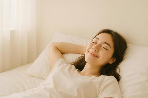 柔らかな午後の光の中での写真