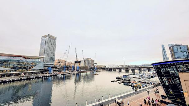 ダーリングハーバー ダーリングハーバー ダーリングハーバー,港,オーストラリアの写真素材