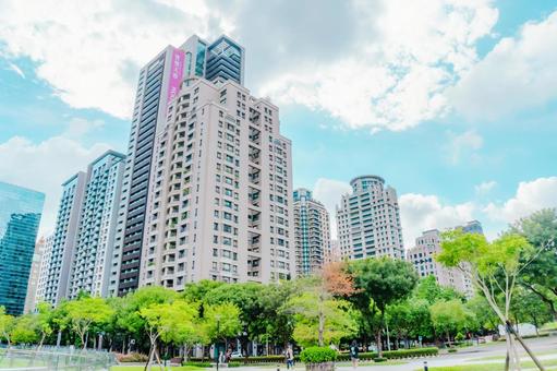 【台湾】台中の街並み 2025 台中,台湾,風景の写真素材