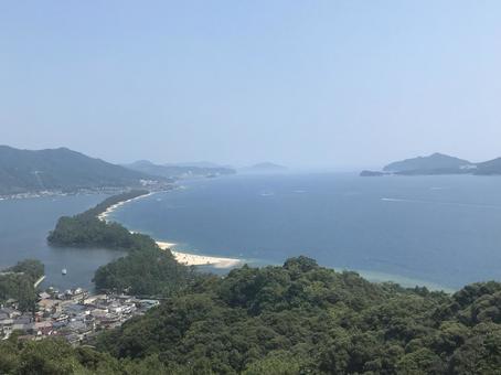 天橋立 京都,天橋立,夏の写真素材