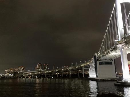 東京湾夜景 東京湾夜景の写真