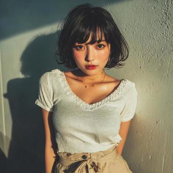 可愛い女の子の写真