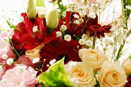 Photo, bouquet, flower arrangement, rose, 