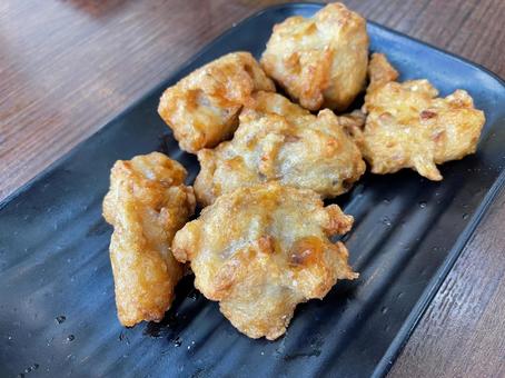 鶏の唐揚げ 鶏の唐揚げ 唐揚げ,鶏,揚げ物の写真素材