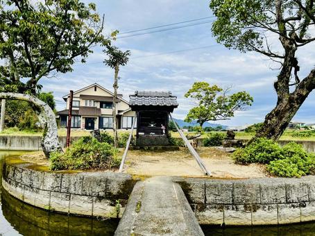 中津隈宝満宮 中津隈宝満宮,みやき町,佐賀県の写真素材