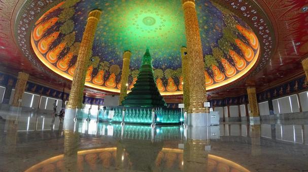 美しいワットパクナム ワット,寺,寺院の写真素材