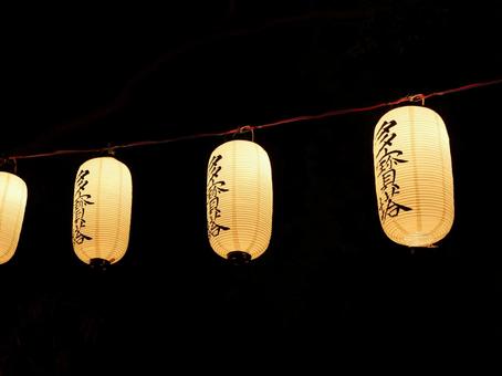 縁日の提灯 縁日の提灯 提灯,お祭り,縁日の写真素材
