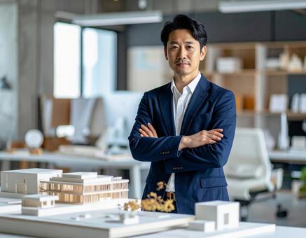 建築デザイン設計者の写真