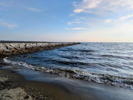 Photo, sea, coastal, beach, 