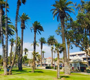 Santa Monica Santa Monica ロサンゼルス,ロサンジェルス,laの写真素材