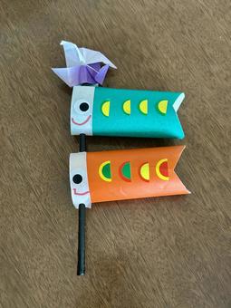 鯉のぼり 鯉のぼり 鯉のぼり,折り紙,子どもの日の写真素材