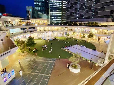 夜のラゾーナ川崎 夜のラゾーナ川崎 ラゾーナ川崎,川崎,川崎市の写真素材