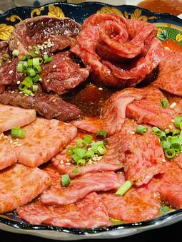 焼き肉 焼き肉,焼肉,牛肉の写真素材