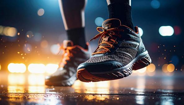 バスケットシューズの写真