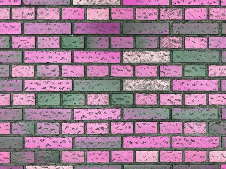 レンガブロックの背景壁面パターン素材_rep_06 レンガブロックの背景壁面パターン素材_rep_06の写真