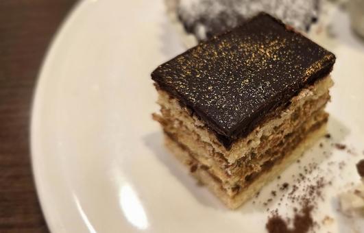 プチチョコケーキ プチチョコケーキ プチチョコケーキ,ケーキ,チョコレートの写真素材