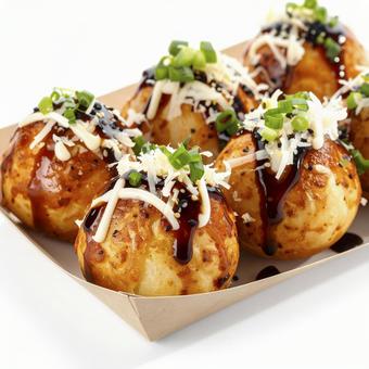 たこ焼き  AI生成画像   の写真